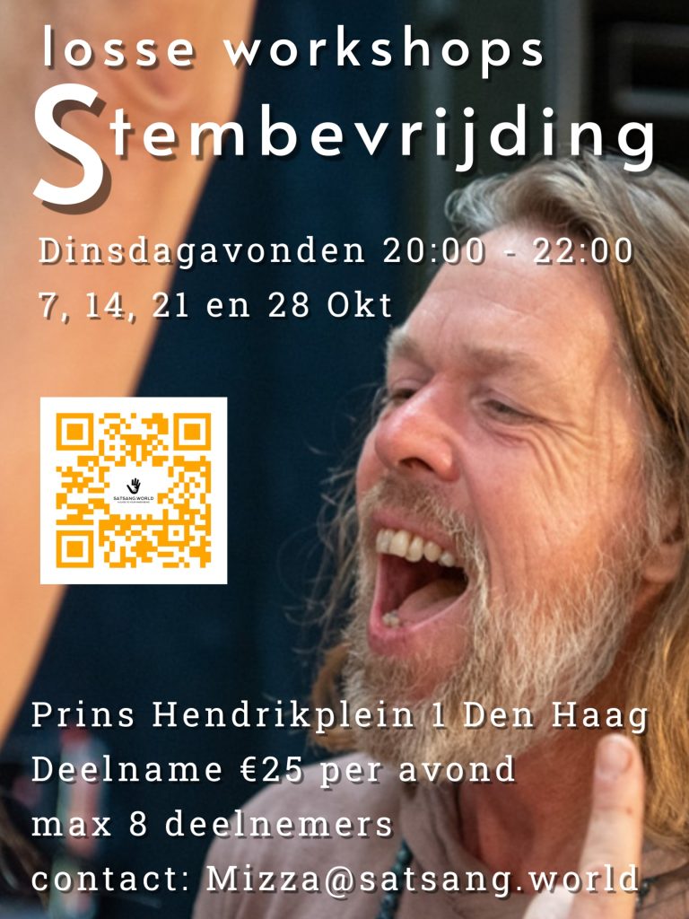 Stembevrijding workshops Mizza Oktober 2025